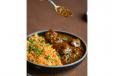 Schezwan Fried Rice with Veg Manchurian