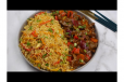 Chicken Fried Rice with Beef Manchurian