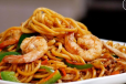 Schezwan Prawns Noodles