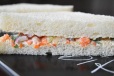 veg sandwich white bread