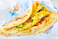 Egg Omelette Porotta Sandwich