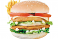 Double Burger Sandwich