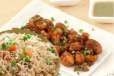 Veg Fried Rice With Gobi Manchurian