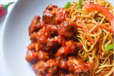 Chicken Noodles With Chicken Chilli