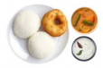 Idly (2 Pcs) and Vada (1Pc)