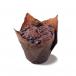 Chocolate muffins with filling