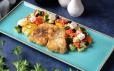 Herb-Marinated Pan-Seared Fish with Fresh Greek Quinoa Mix