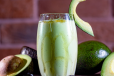 avocado with milk n honey