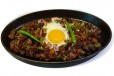 Beef Sisig W/ Egg Sizzler