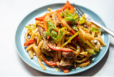Schezwan Beef Noodles