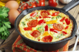 Egg With Vegetables Plate