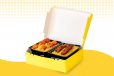Biryani Meal Box With 4 Pcs Kebab Or Tikka