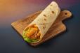 Spicy Fried Chicken Wrap
