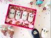 Box Of 4 Customized Cake Sickle With Sugar Topper Choose Your Theme