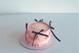 PINK COQUETTE BOW CAKE