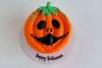 halooween pumpkin cake