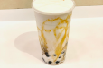 Vanilla caramel boba