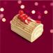 White Chocolate Yule Log