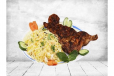 Chicken Half Charcoal with Rice