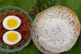 Appam With Mutta Roast