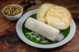Rice Puttu Payar Pappadam
