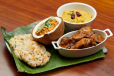 Pol Roti With Chicken