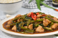Kankun And Garlic Chicken