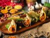 Chicken Paratha Tikka Tacos