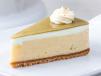 Pistachio Cheesecake Slice