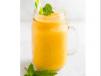 Fresh Mango With Mint Juice