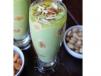 Avocado With Milk And Nuts Juice