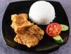 Fried Hammour With Rice