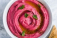 Hommos With Beetroot