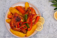 Seneyeh Chicken With Vegetables