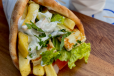 Grilled Halloumi Pita