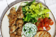 Chicken Souvlaki Platter