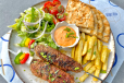 Kebab Souvlaki Platter