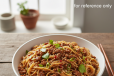 Tiny Noodles With Meat
