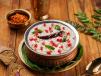 Millet Curd Rice with Pomegranate