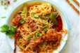 Schezwan Chicken Noodles