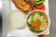 FRIED MARINATED BANGUS CHOPSUEY COMBO MEAL
