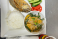 TILAPIA SITAW KALABASA SA GATA COMBO MEAL