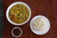 Lomi With Siopao Meal
