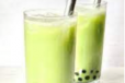 Bubble Pearl Tea With Matcha Flavour