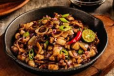Sizzling Squid Con Tofu