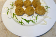 Fried crab balls