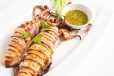 Grilled squid