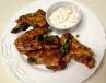 Honey Chili Chicken On Charcoal Quarter Chicken