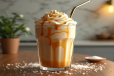 Caramel Cream Frappe