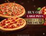 Pizza Pan Buy One Large Pizza Get One Medium Free